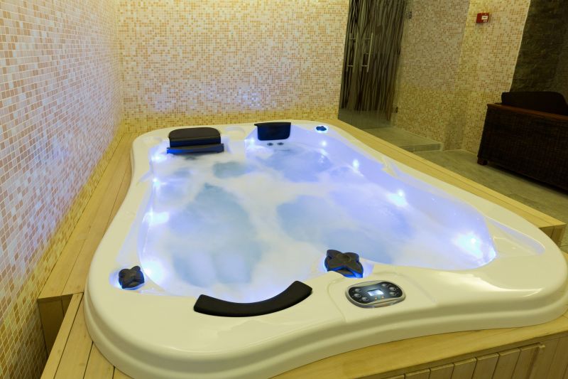 Spa-Style Whirlpool Bathtub